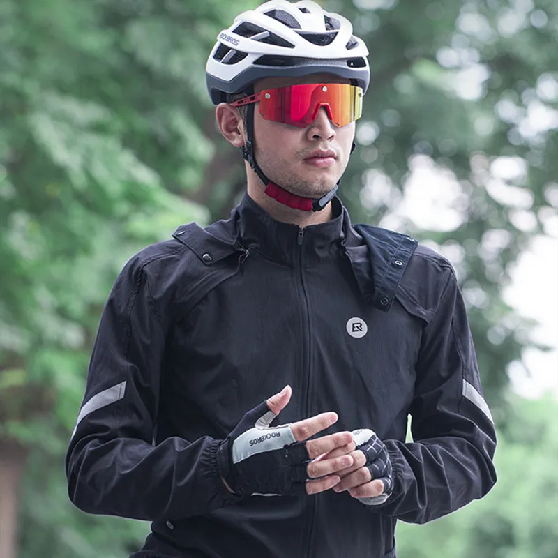 ROCKBROS Bicycle Jacket Men Women Cycling Jersey Breathable