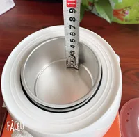 Dropshipping podgrzewacz do wosku i parafiny 200cc mini podgrzewacz wosku stóp Mini SPA maszyna ręczna do depilacji ciała do włosów narzędzie do usuwania 6