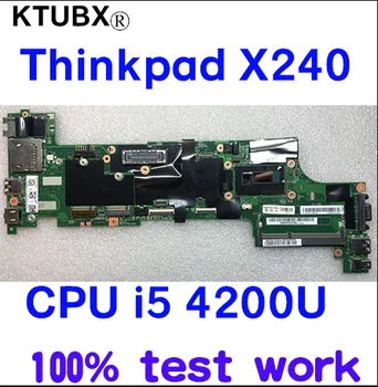 

Suitable for Lenovo Thinkpad X240 notebook motherboard CPU i5 4200U 100% test work FRU 04X5170 04X5146 04X5147 04X5158 04X5159