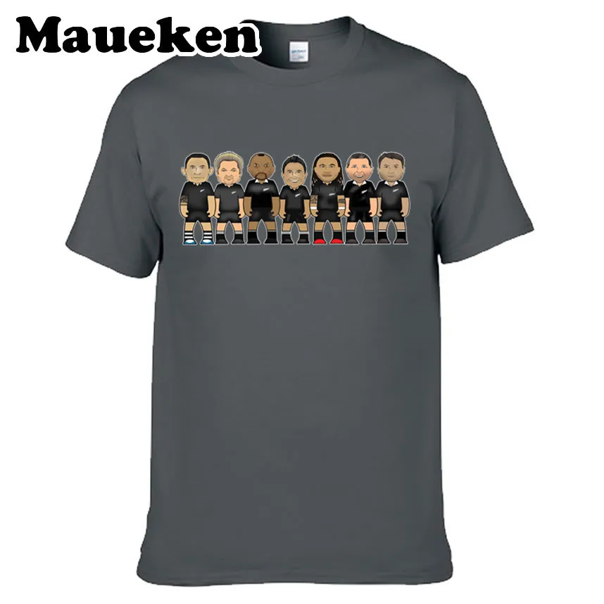 14 Мужская футболка zealand Rugbying all black legends Jonah Lomu Richie McCaw Dan Carter Bill Williams Maa Non, Мужская футболка W17121107 - Цвет: 14
