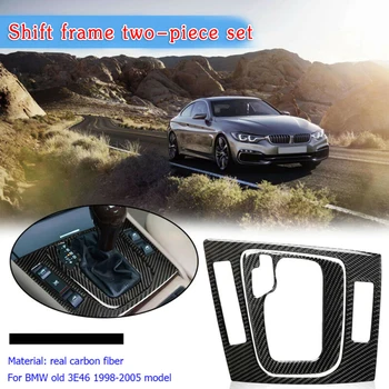 

Panel Gearbox trim Sticker For BMW E46 98-05 LHD Accessories Decor Auto