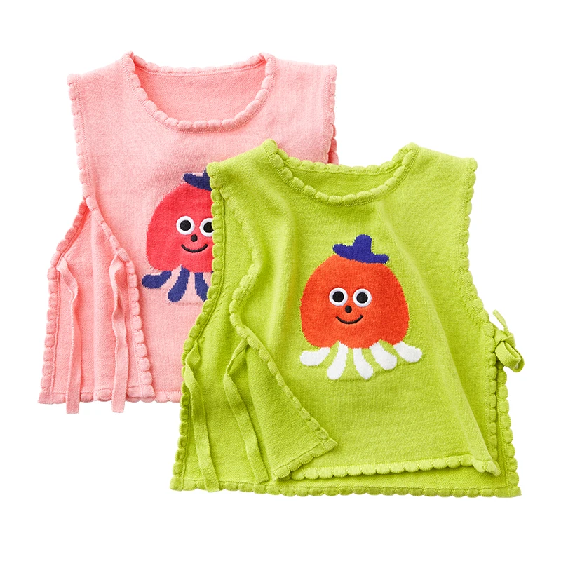 

2020 New Fashion Brand Sweater For Children Pullover Slim Fit Jumpers Knitted Vest Spring Stylish Casual Clothes
