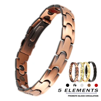 

New Fahion Jewelry 316L Stainless Steel Magnetic Therapy Bracelet unique men women charm bracelet unique version Holiday gift