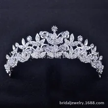 Аксессуары для невесты, японские, корейские, высший сорт, хрустальные аксессуары для волос, головной убор, Южная Корея, вечерние, рукотворные, с бриллиантами