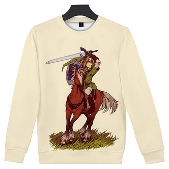 

The Legend of Zelda Round collar Sweatshirts cool popular loose sweatshirt Leisure 3D Print Novelty Luxury Harajuku
