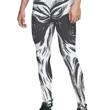 Изображение черно-белого черепа с костной текстурой брюки мужские не просвечивающие животик контроль пижамы вечерние, повседневные