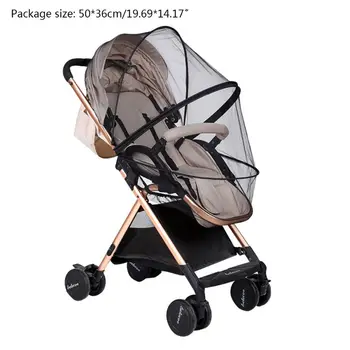 

Safe Children Crib Mosquito Net Baby Pushchair Bug Netting Stroller Accessories H55B