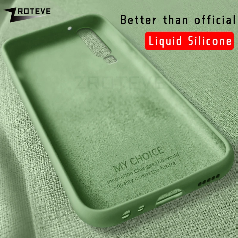 

P30 Pro Case ZROTEVE Liquid Silicone Coque For Huawei P30 Lite Pro Case P 20 Plus Smooth Cover For Huawei P20 Lite P 20 Pro Case