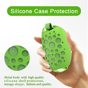 

Mango Portable Mini Bluetooth Speaker Wireless Amplifier Audio System Stereo Music Surround Waterproof Mini Outdoor Speaker