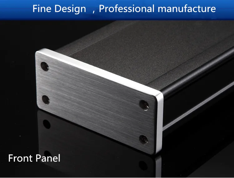 DIY AMP Case 66 2 27 5 100mm Aluminum Amplifier Chassis Instrumentation Case Headphone Amp Amplifier Chassis Aluminum Housing