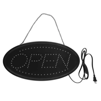 

NEW-Led Business Open Sign Advertisement Board Electric Display Sign Us Plug,for Business, Shop, Bar, Hotel