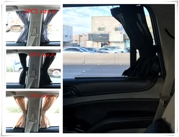

Universal 2 pcs / set Car SUV accessories blackout curtains for Mercedes Benz C350e A G500 ML EQA E43 CLA CLA45