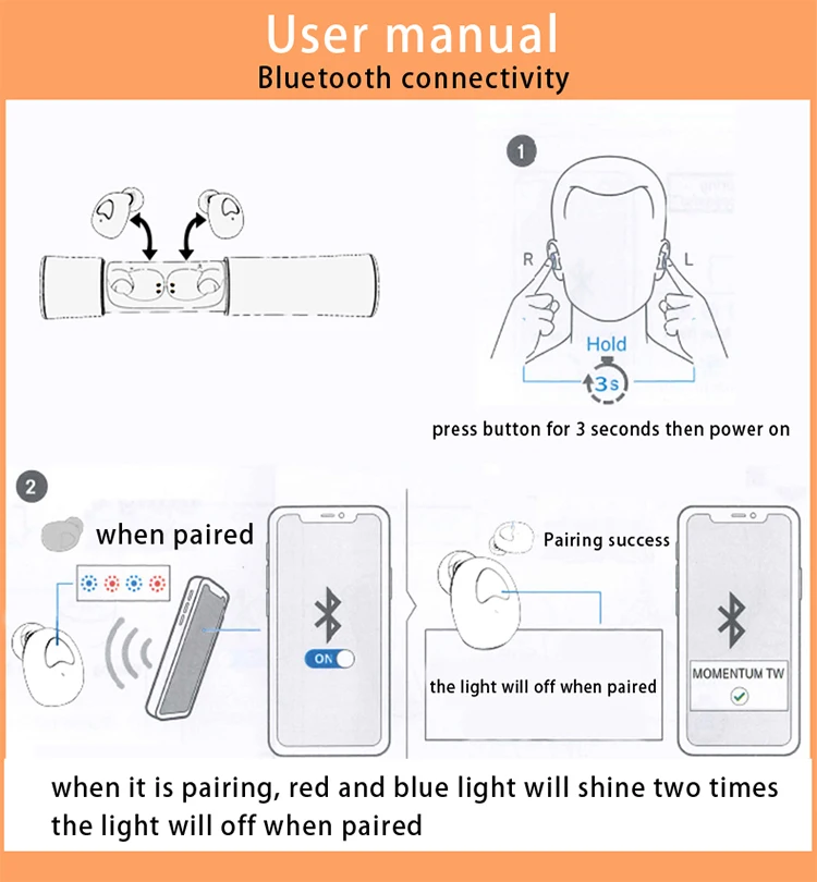 Fone De Ouvido Bluetooth 5,0 цилиндрические металлические TWS Наушники Беспроводные HD HiFi стерео звук сенсорное управление спортивные бизнес наушники