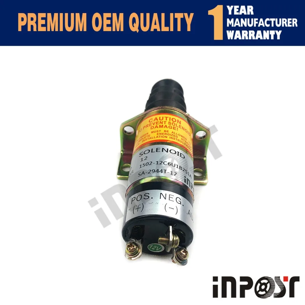 SA-2944T-12 запорный соленоид 1502-12C6U1B2S1A 12V для Lister Petter Perkins