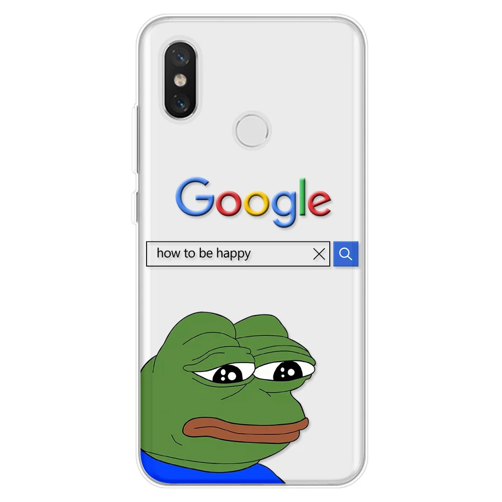 Pepe мягкий чехол для телефона из ТПУ с замерами грустная лягушка Xiaomi Mi A3 9 8 9T Note 10 Pro