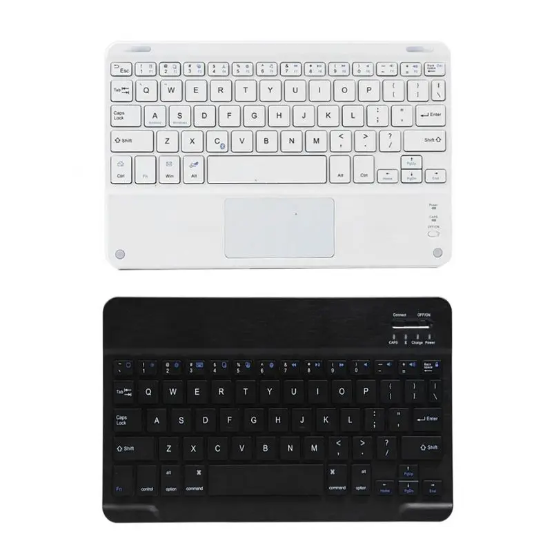 

7/8/9 in Wireless Bluetooth Keyboard Ultra-thin USB Charging for Laptop PC Table