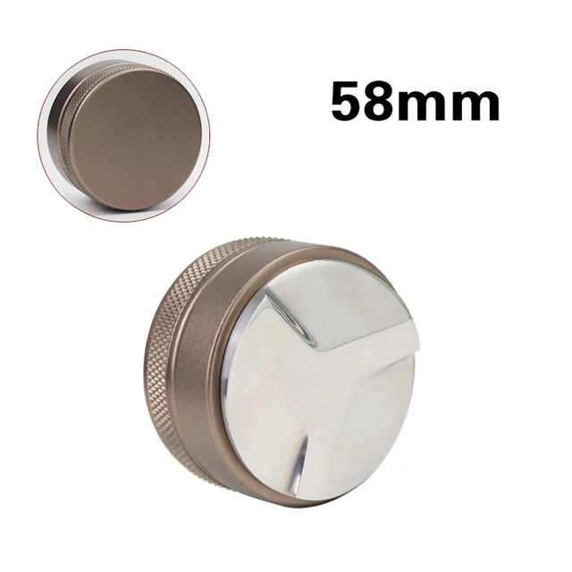 Adjustable 304 Stainless Steel Coffee Distributor Espresso Tamper 51/53/54/58/58.35mm Available For Most Portafilter three angled slopes