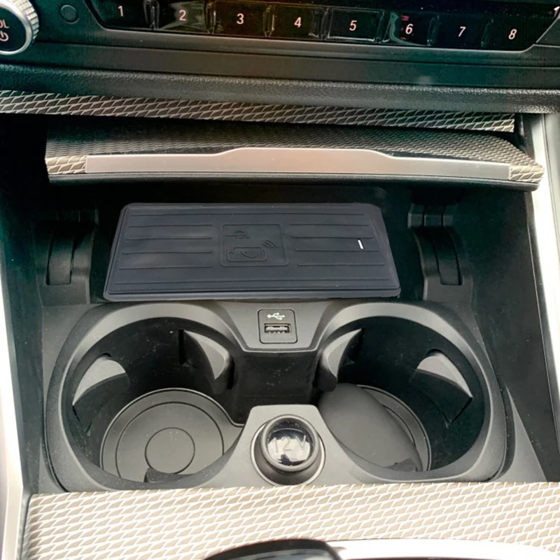 Car Wireless Charger 15w Fast Qi Phone Charger Charging Plate Pad Phone 