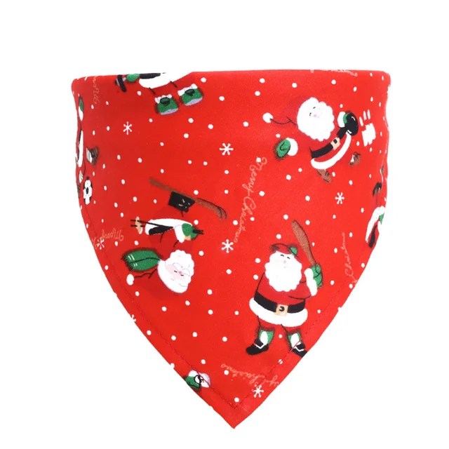 Pañuelos grandes para perro, bufanda para mascota, Bandana para Navidad,  lazos p | eBay