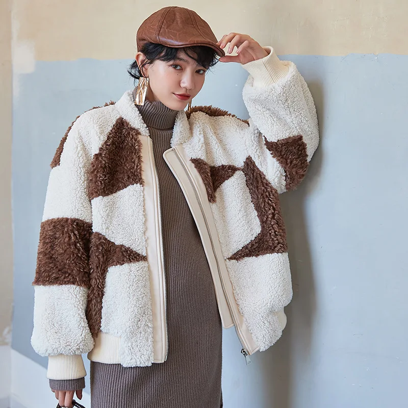 Max LuLu, роскошные корейские панковские уличные женские теплые зимние куртки, женские меховые пальто в стиле пэчворк, плотная повседневная одежда больших размеров