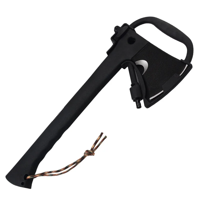 Lumbering Axe Multifunction Axe Outdoor Axe Survival Tomahawk Axe with Knife Whistle Camping Hand Fire Axe With Plascti Sleeve