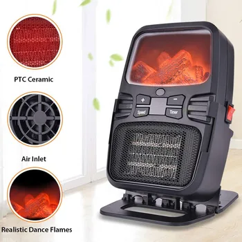 

Mini Portable Fast Heater Heated Desk Adjustable Electric Hot Fan Home Winter Warmer for Students TB Sale