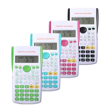 

Mini Electronic Scientific Calculator Portable Multifunctional 12 Digital Battery Powered Office Home Students Function Supplies