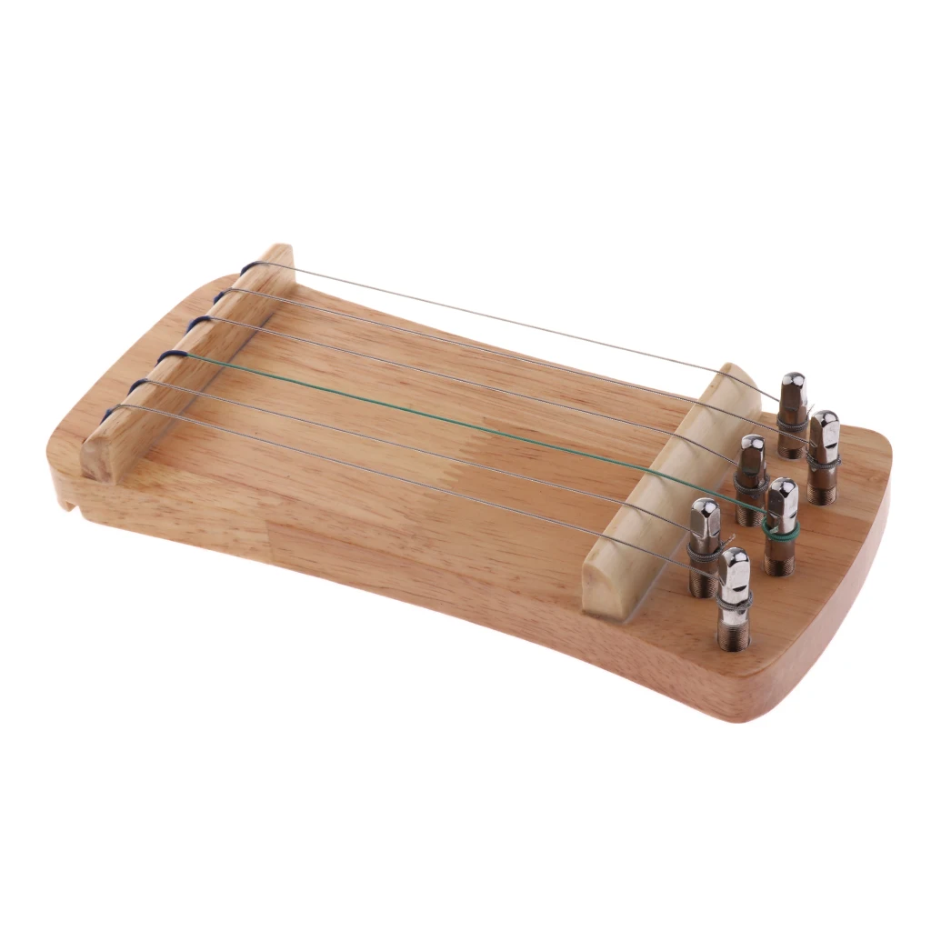 Guzheng ручной тренажер Zither практический инструмент 20,5X9,5X3 см