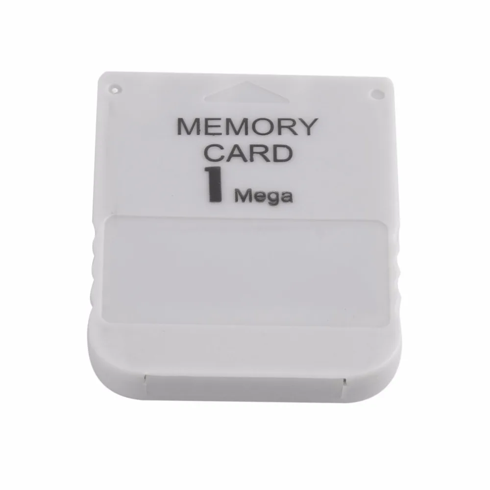 for PS1 Memory Card 1 Mega Memory Card For Playstation 1 One PS1 PSX Game Useful Practical Affordable White 1M 1MB