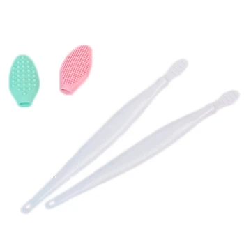 

Pet Dogs Toothbrush Super Soft Pet Finger Toothbrush Teddy Dog Brush Bad Breath Tartar Teeth Tool Dog Cat Cleaning Supplies 2020