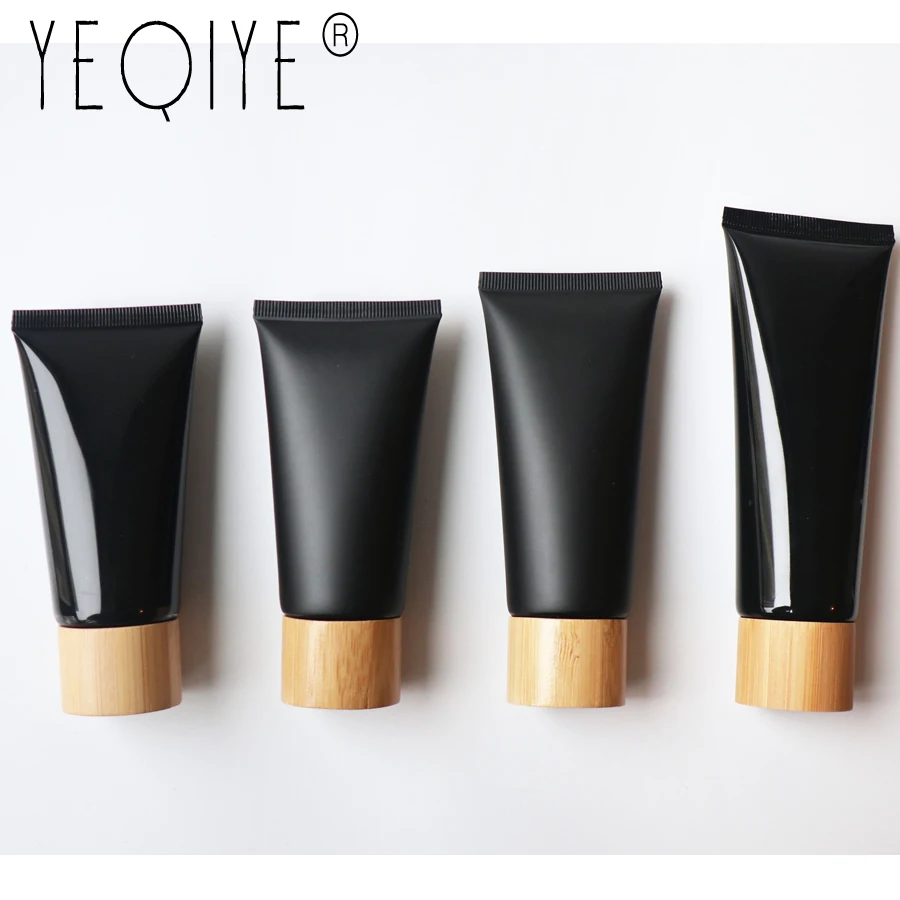 【20PCS】50/60/80ml 화장품 부드러운 튜브 병 50/60/80g 플라스틱 빈 병 짜기 병 로션 크림 리필 용기