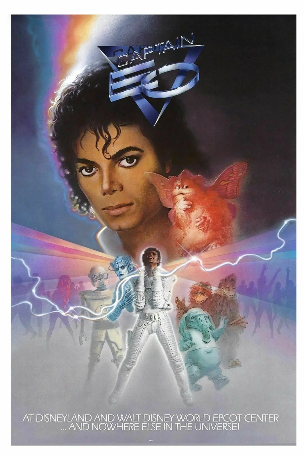 

Michael Jackson * Captain EO * Movie Art Film Print Silk Poster Home Wall Decor 24x36inch