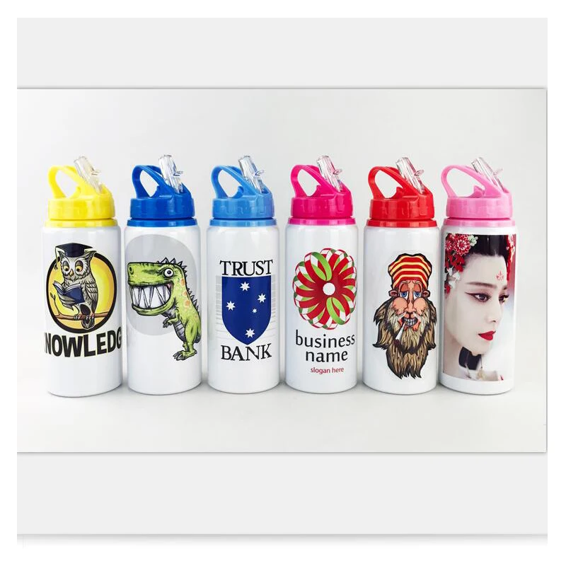 15 개/몫 20 온스 승화 스트레이트 아이 Sippy 컵 플립 뚜껑 없음 진공  우유 병 알루미늄 선물