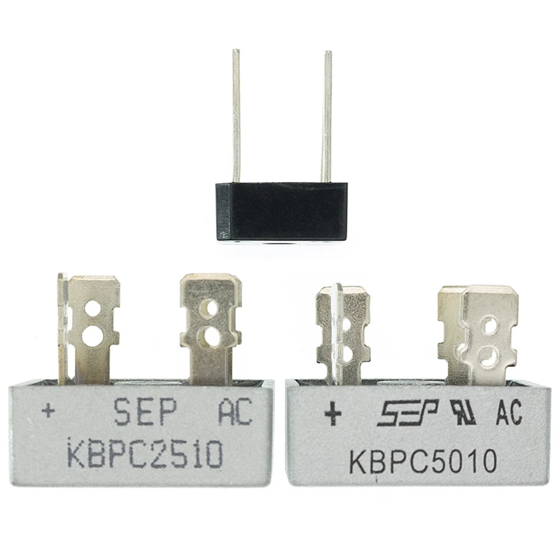 Выпрямительный мост KBPC5010 KBPC2510 KBPC1010 диодный 50A 25A 10A 1000V | Электронные компоненты и