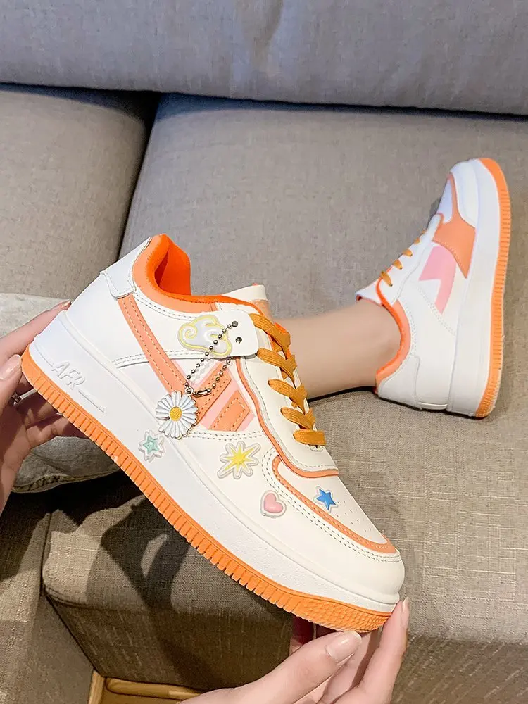 2021  spring new women sneakers shoes fashion Casual shoes Platform sneakers Women shoes Student shoes plus size XL 42 shoes