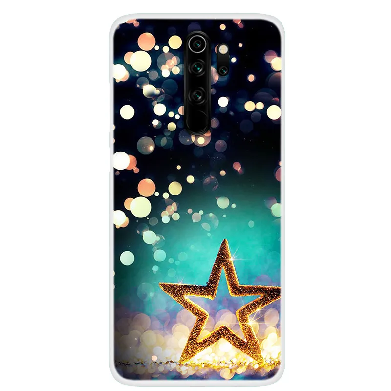 For Xiaomi Redmi Note 8 Pro Case Christmas NEW Year Gift Soft TPU Cover For Xiomi Redmi Note 8T Phone Cases Coque Note8 8Pro xiaomi leather case charging Cases For Xiaomi