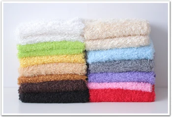 

ZAKKA Polar Fleece Soft Fabric Short Plush Coral Fleece Handmade DIY Toy Fabric Photo Background Embroidery Sewing Accessories