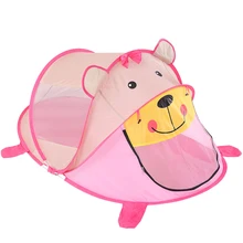 Детская игрушка палатка комнатная палатка для игры во дворе детская игрушка дом медведь собака игрушка тигр морской шар бассейн дети скалолазание Складной Игровой тент