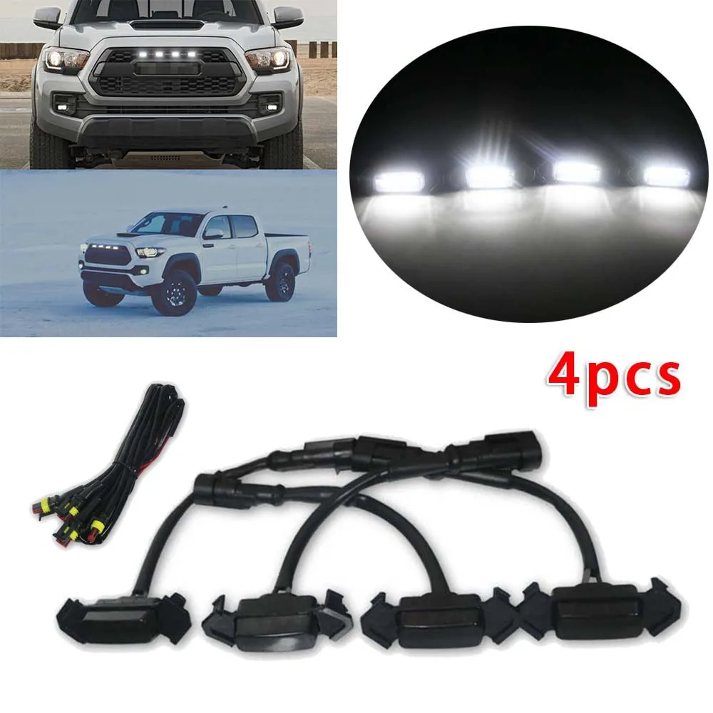 Супер яркий светодиодный светильник для Toyota Tacoma TRD Pro Grill запасные части