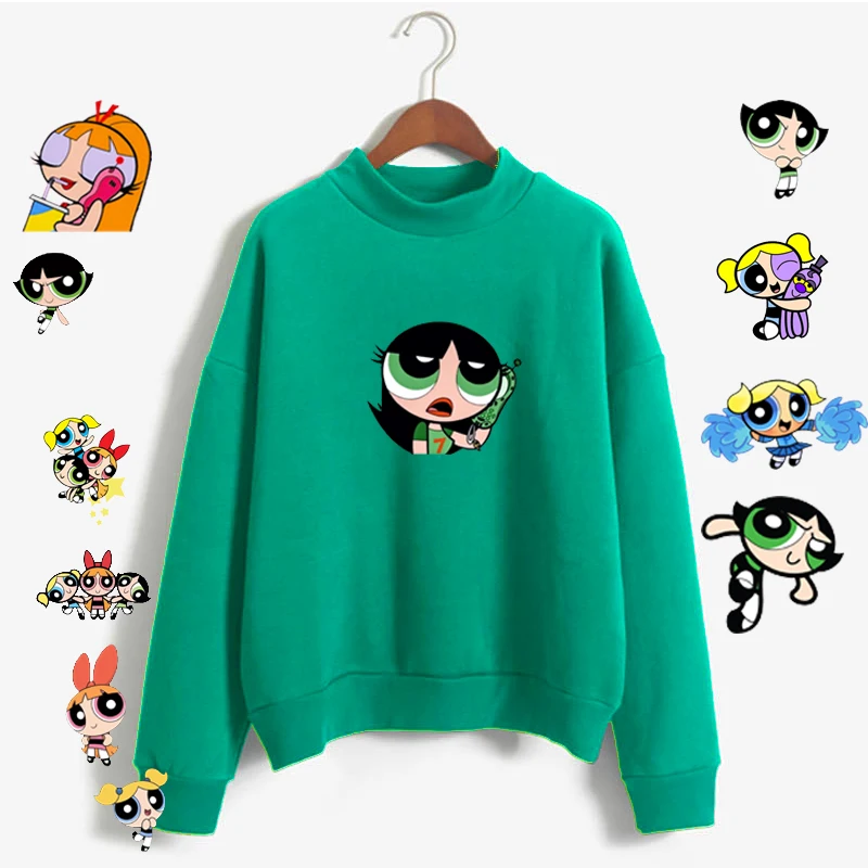 power to the girls sweatshirt
