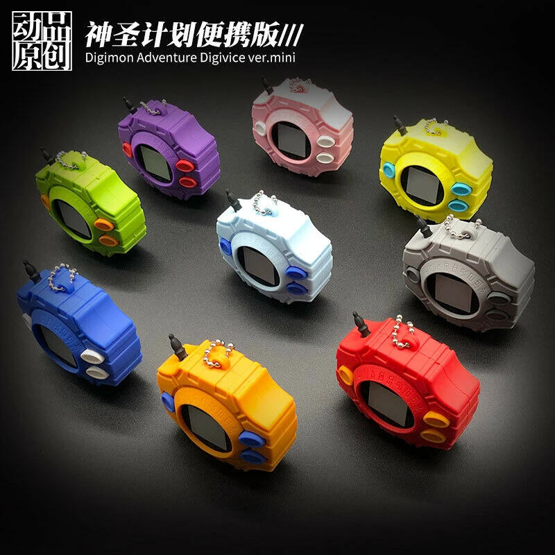 デジモンアドベンチャーdigiviceアクションフィギュアおもちゃpvc 55ミリメートルアニメデジモントライ冒険digiviceコスプレグッズモデル おもちゃ制限 衣装小道具 Aliexpress