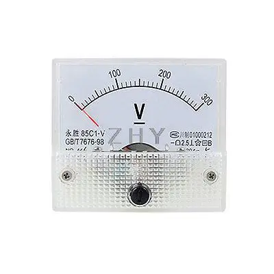 

85C1 DC 0-300V Rectangle Analog Volt Panel Meter Gauge