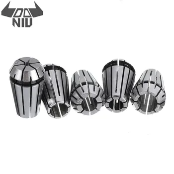 

DANIU 5Pcs ER16 Collet Set 1/8-3/8 Inch Spring Chuck Collet Set for CNC Engraving Machine Lathe Milling Lathe Tool
