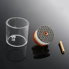 5 шт. TIG сварочный фонарь чашки бокал для шампанского Насадка Экструдер комплект для 2,4 мм 3/3" WP-9/20/25 серия Практичный Прочный ferramenta мульти инструменты