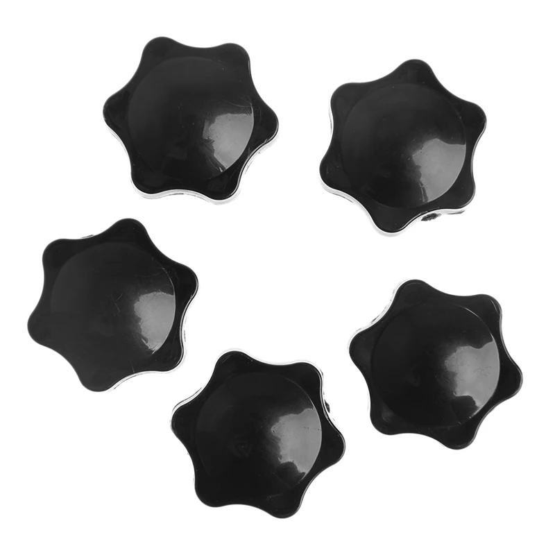 

5Pcs M6 Female Thread Star Shaped Head Clamping Nuts Knob For Industry Equipment Drop ShipDrop ship