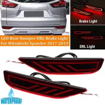 

2 PCS Car LED DRL Daytime Running Light Rear Brake Lights Turn Signal Lamp Taillight Tail For Mitsubishi xpander 2017 2018 2019