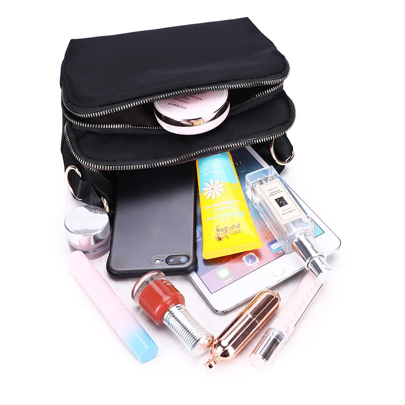 

New Style Nylon Anti-Spillage Oblique Bag WOMEN'S Bag Middle Aged And Elderly People guang jie bao