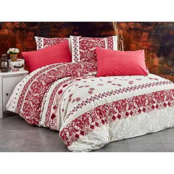 

Sude Deluxe Double Duvet cover set Red