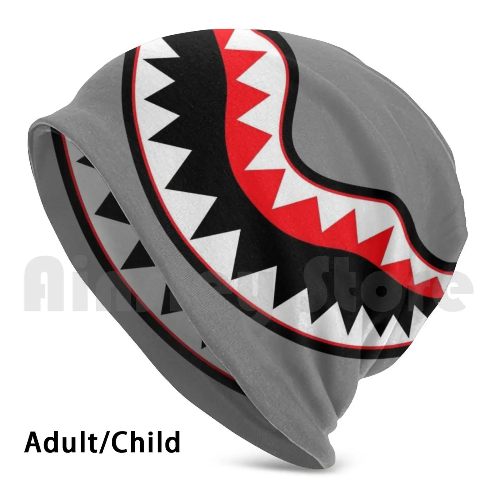 Flying Tiger Smile Berretti Cappello Lavorato A Maglia Hip Hop Shark Mouth Flying Tigers