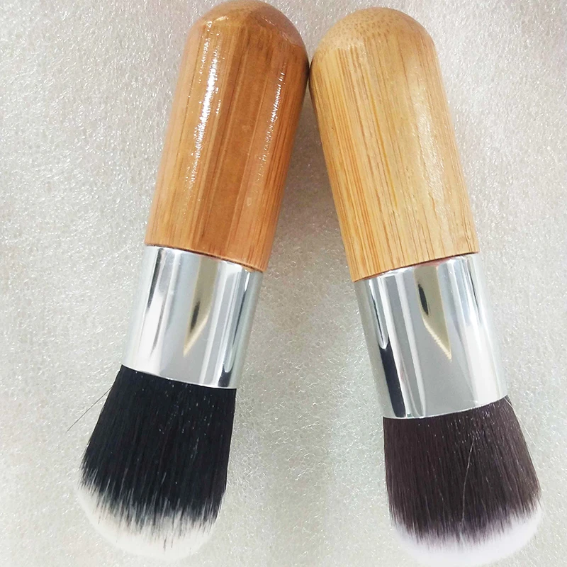1 шт. Профессиональные кисти для макияжа с бамбуковой ручкой|cosmetic brushers|makeup toolsbeauty
